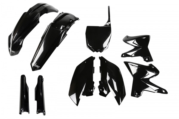 Full Plastic Kit black for Yamaha YZ 125 (2005-07) - YZ 250 (2005-07)